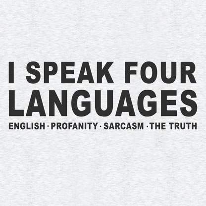 Four Languages - Safety Yellow Hi-Vis T-Shirt