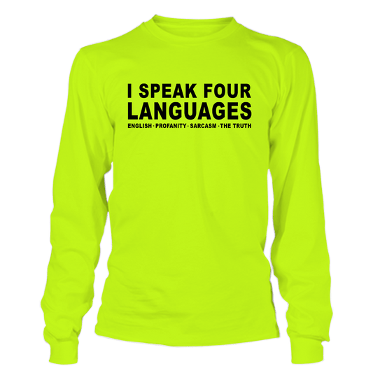 Four Languages - Hi-Vis Long Sleeve