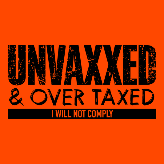 Over Taxxed - Safety Yellow Hi-Vis T-Shirt