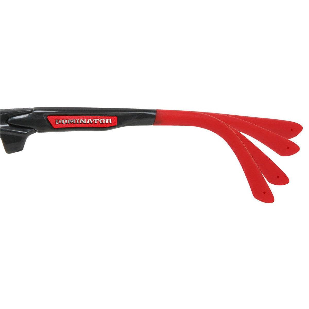 MCR Safety Dominator 3 Safety Glasses Gunmetal Frame with Gray MAX6 Anti-Fog Lens