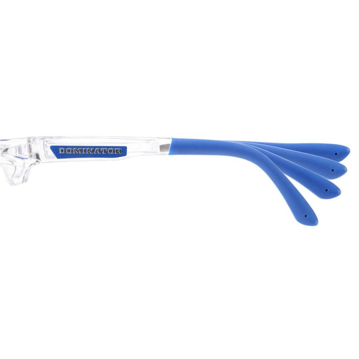 MCR Safety Dominator 3 Safety Glasses with Clear Frame and Indoor-Outdoor Lens