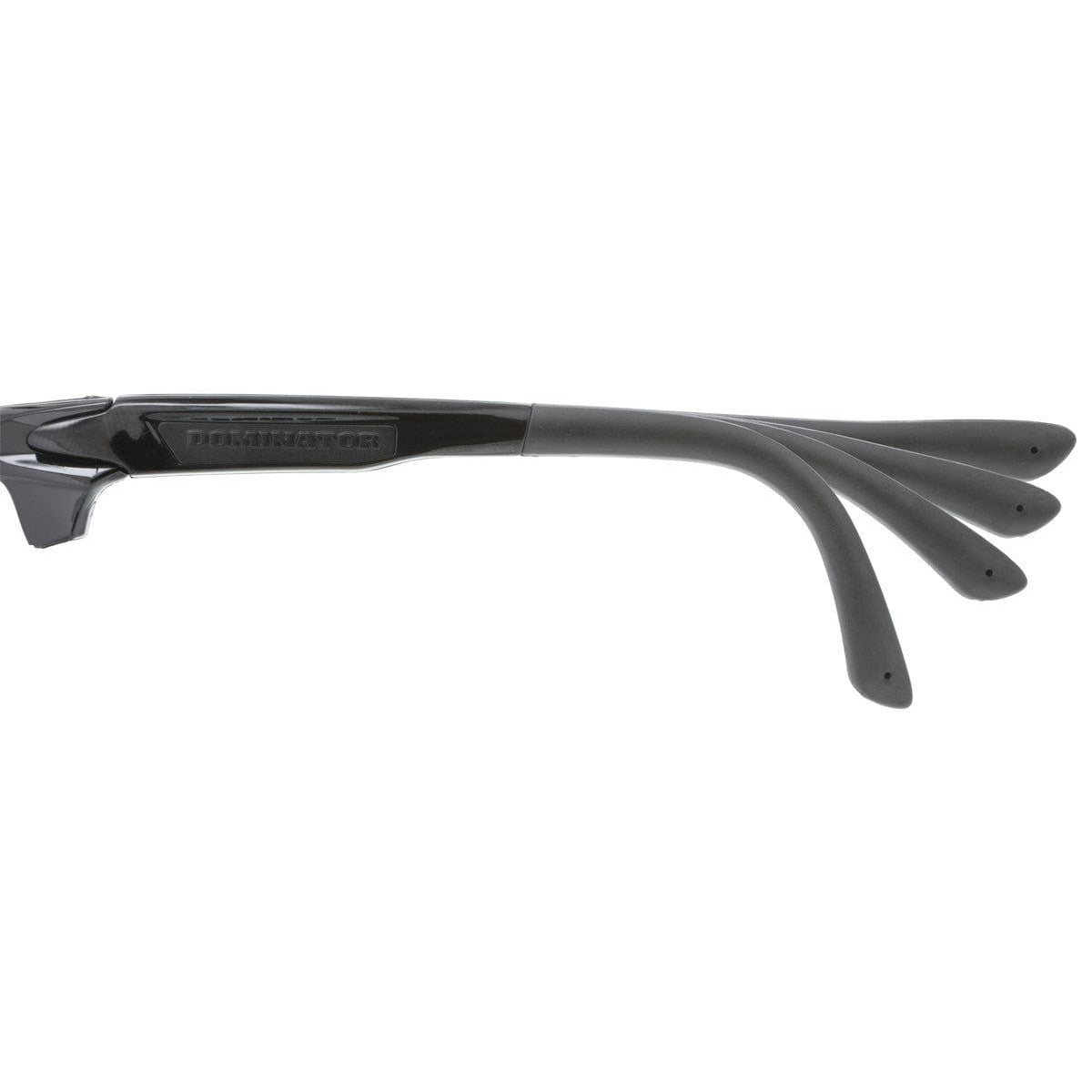 MCR Safety Dominator 3 Safety Glasses with Black Frame and Gray Anti-Fog Lens