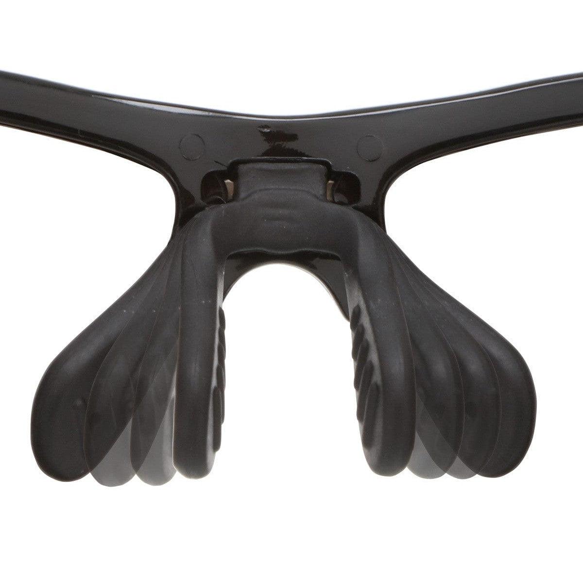 MCR Safety Dominator 3 Safety Glasses with Black Frame and Clear Anti-Fog Lens