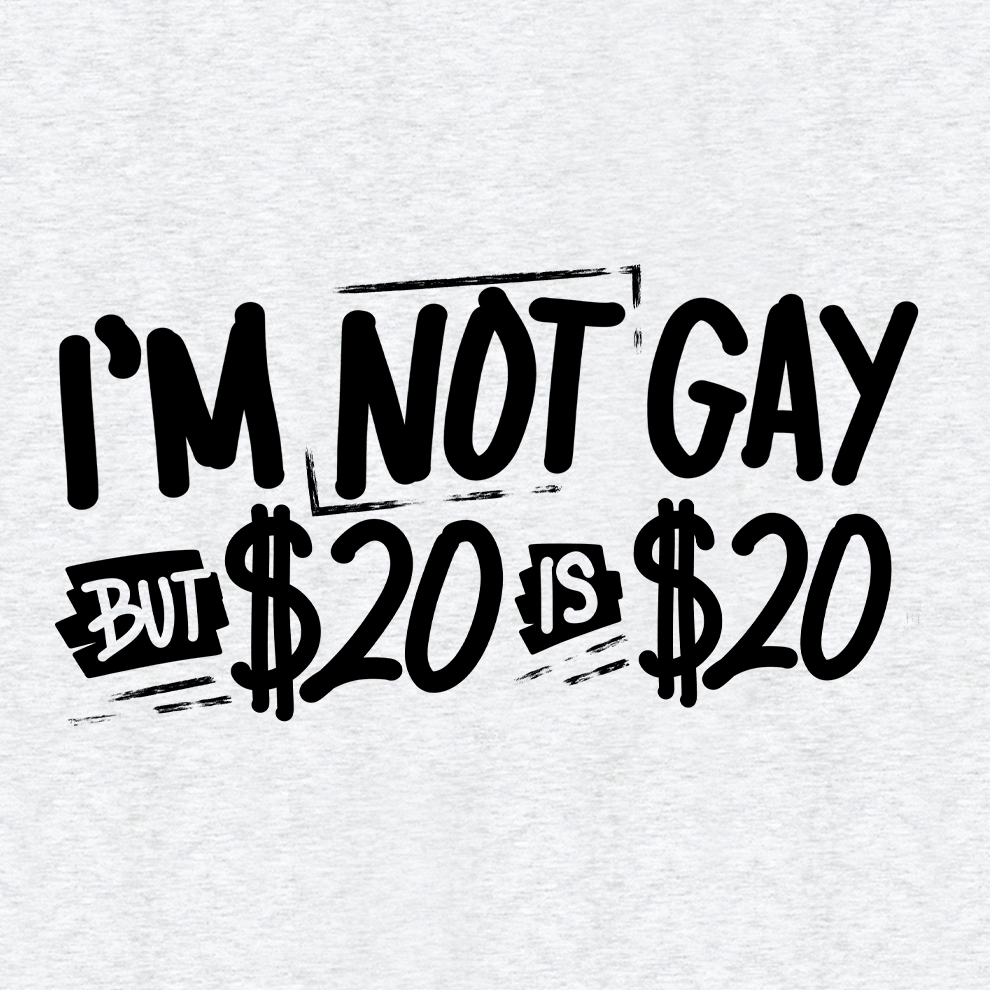 I'm Not Gay - Safety Yellow T-Shirt