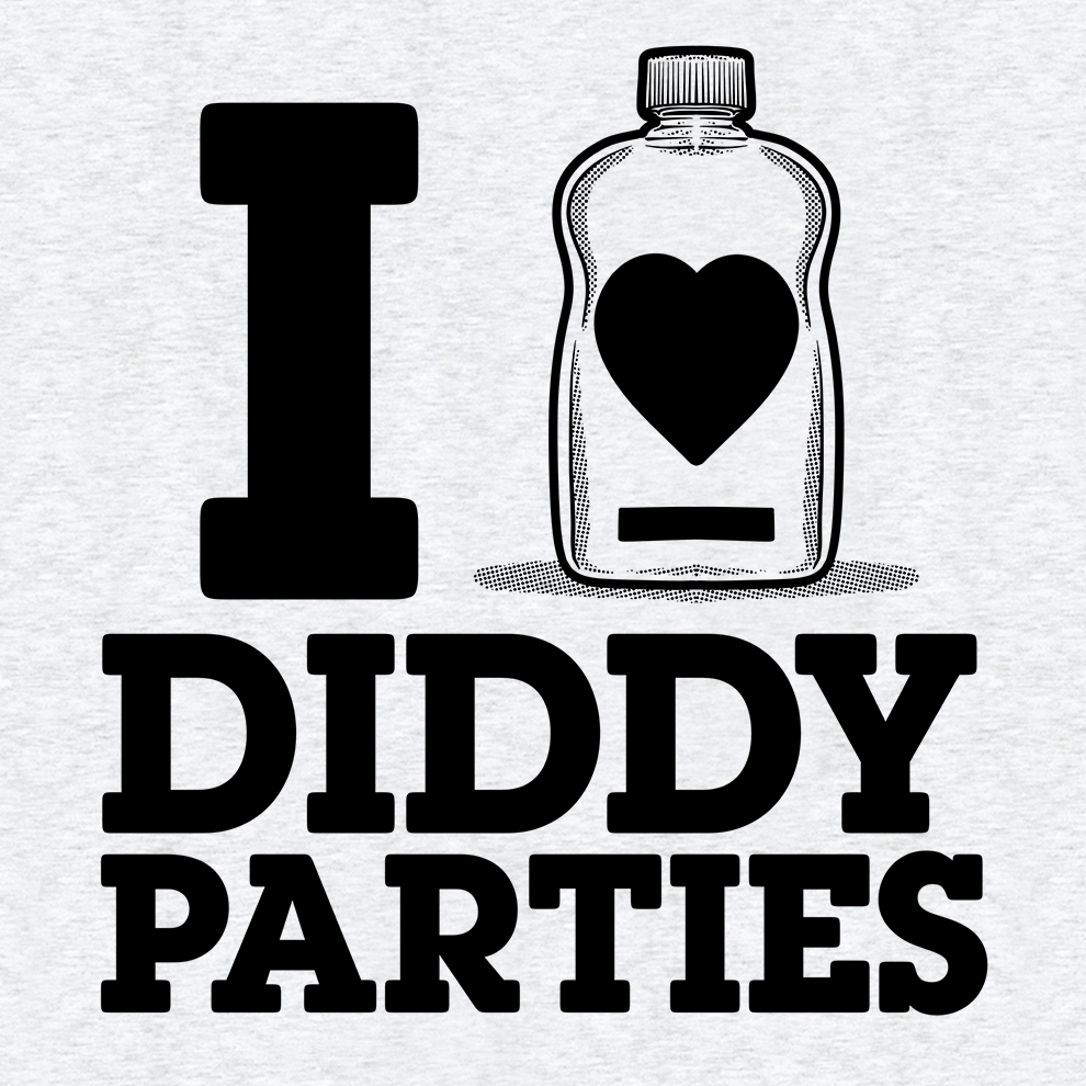 I Love Did*y Parties - Safety Yellow T-Shirt