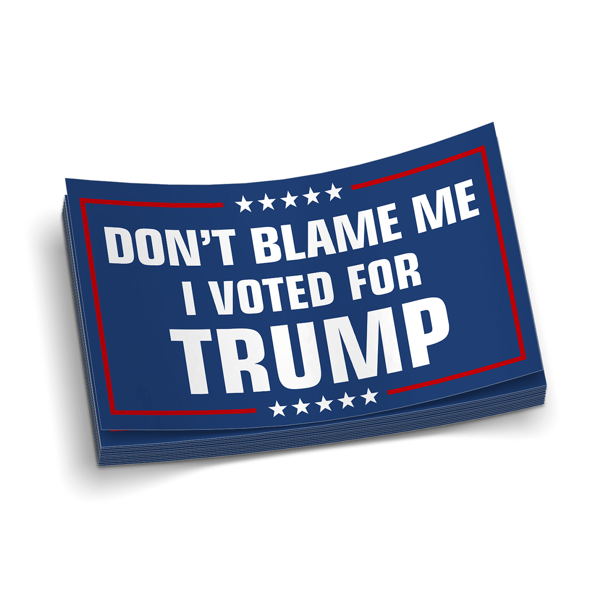 Don't Blame Me Decal