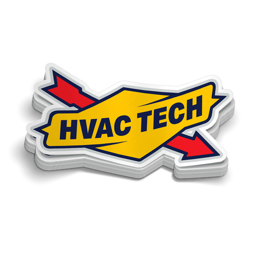 HVAC Tech S Decal
