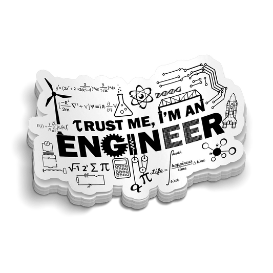 Engineer Hard Hat Decal