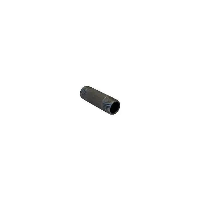 1/4" Black Pipe Nipple for Plumbing and Fire Protection
