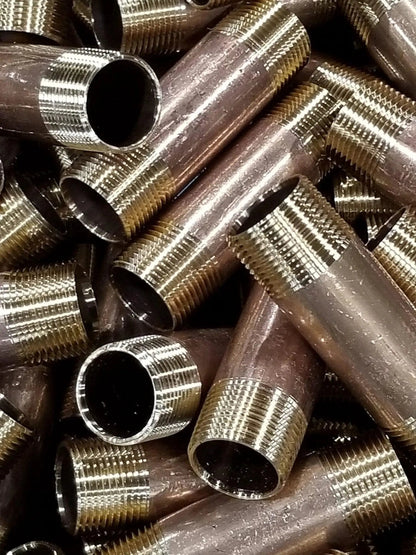 1/4" Brass Nipple for Fire Protection Systems | Quality Pipe Products