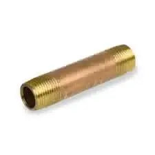 1/4" Brass Nipple for Fire Protection Systems | Quality Pipe Products