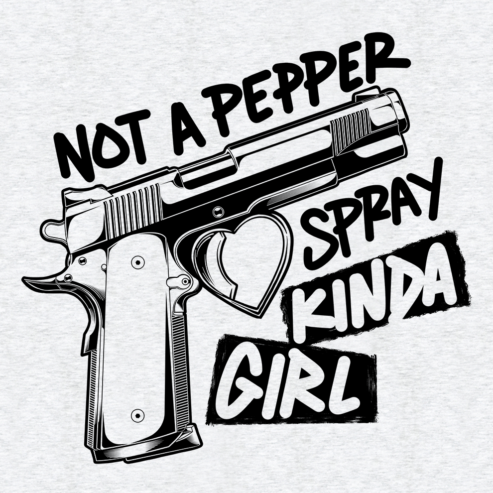 Pepper Spray Kind Of Girl - Hi Vis T-Shirt