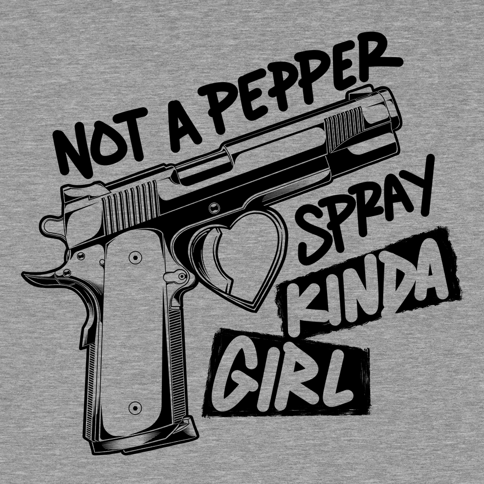 Pepper Spray Kind Of Girl - Hi Vis T-Shirt