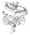 8" Model J Flow Control Valve Horizontal Trim