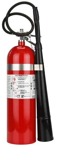 15 LB CO2 BC 10BC Portable Fire Extinguisher