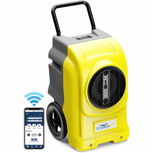 AlorAir Storm Elite 270 PPD Commercial Portable LGR Dehumidifier with APP Control