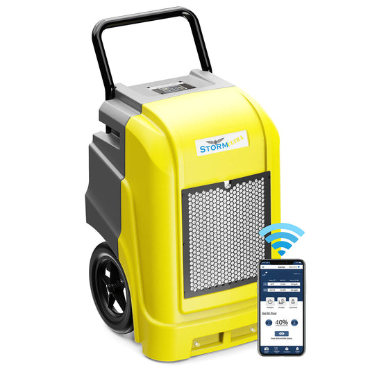 AlorAir Storm Ultra 190 PPD Commercial Portable LGR Dehumidifier with APP Control
