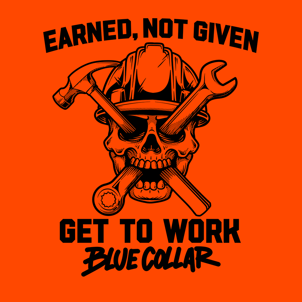 Earned Not Given - Hi Vis T-Shirt - Long Sleeve
