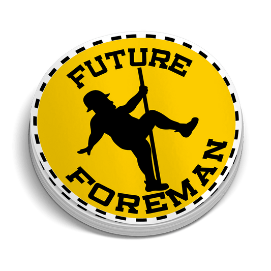 Future Foreman Hard Hat Decal