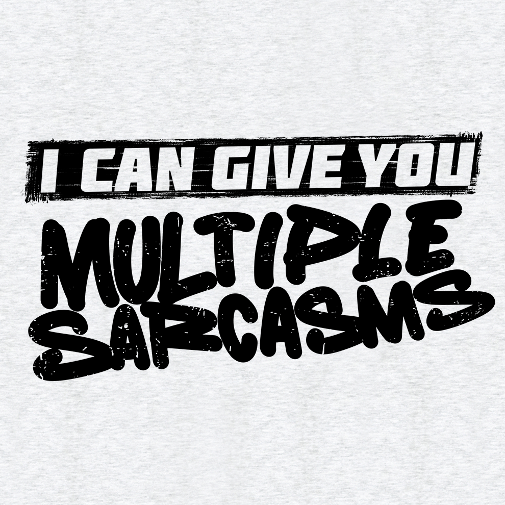 Multiple Sarcasms - Safety Yellow T-Shirt