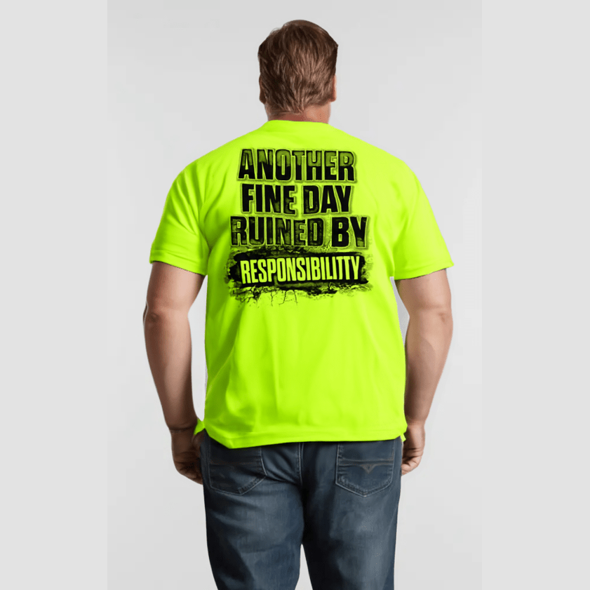 Welfare - Safety Yellow Pocket T-Shirt