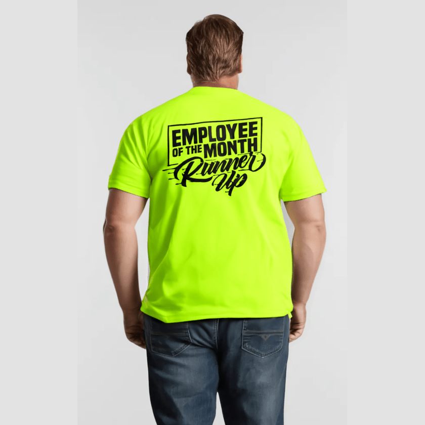 Runner Up - Safety Yellow T-Shirt