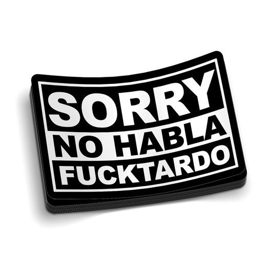 F*cktardo Hard Hat Decal