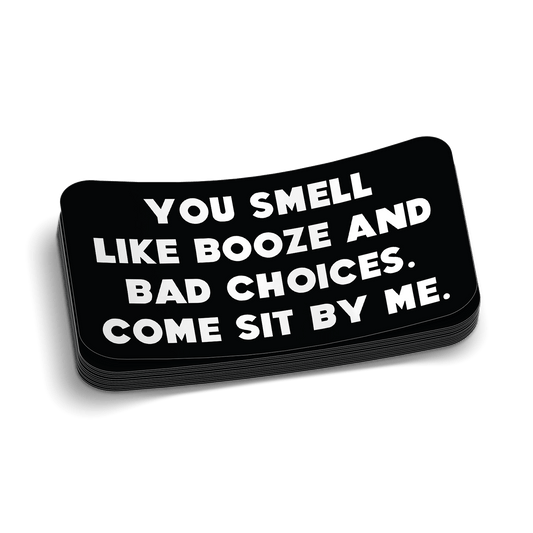 Bad Choices Hard Hat Decal