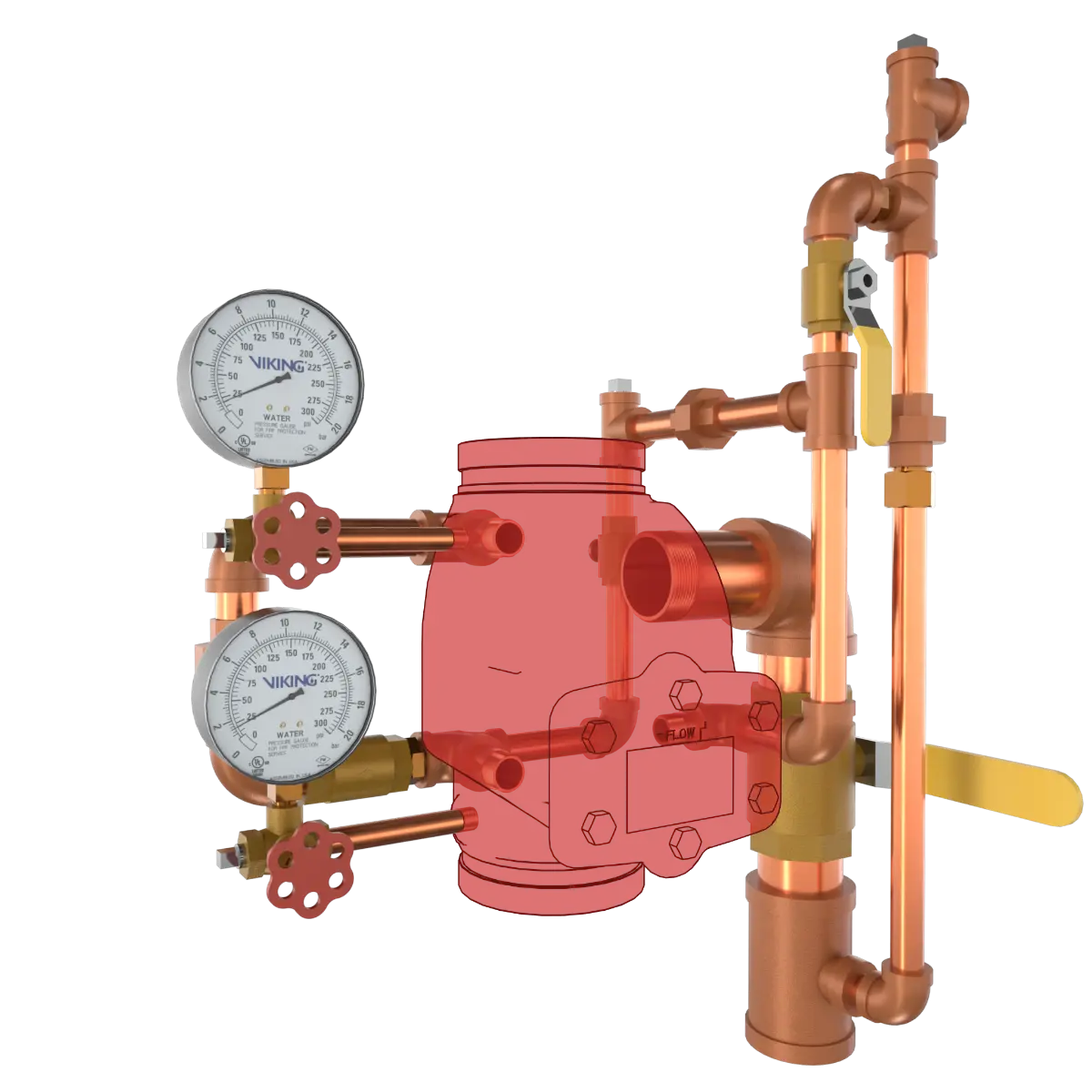 10" Grooved Check Valve Lead Free Fire Protection System