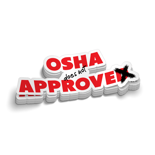 OSHA Hard Hat Decal