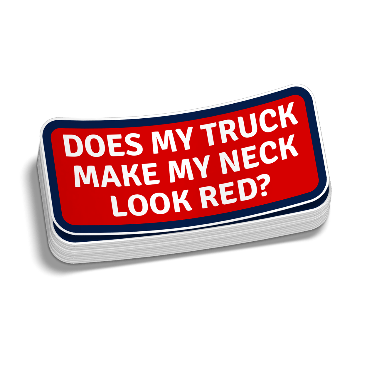 Does My Truck - Hard Hat Decal
