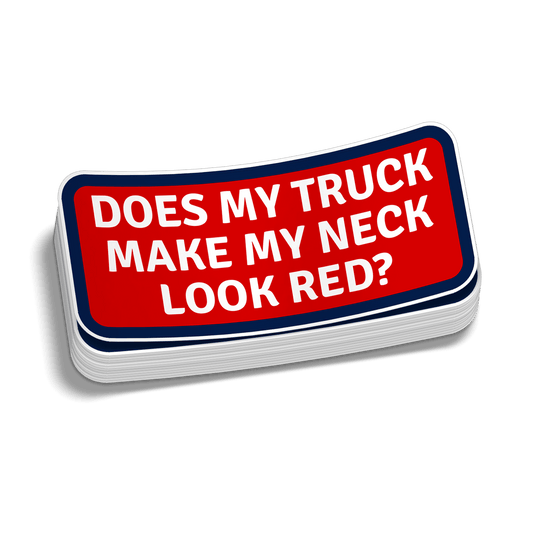 Does My Truck - Hard Hat Decal