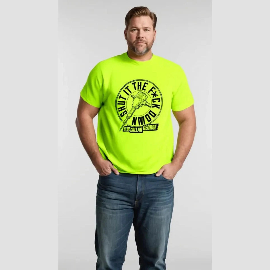 Blue Collar George Shut It - Safety T-Shirt