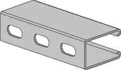 2-7/16" X 1-5/8" Strut Channel With Elongated Holes