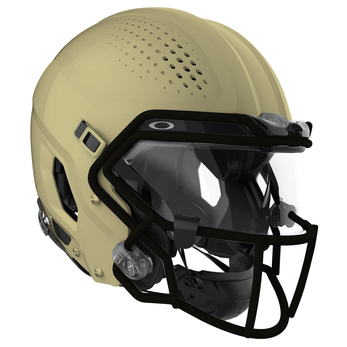 Vicis Adult Zero2 QB Elite Football Helmet with Titanium Facemask & Oakley Eyeshield