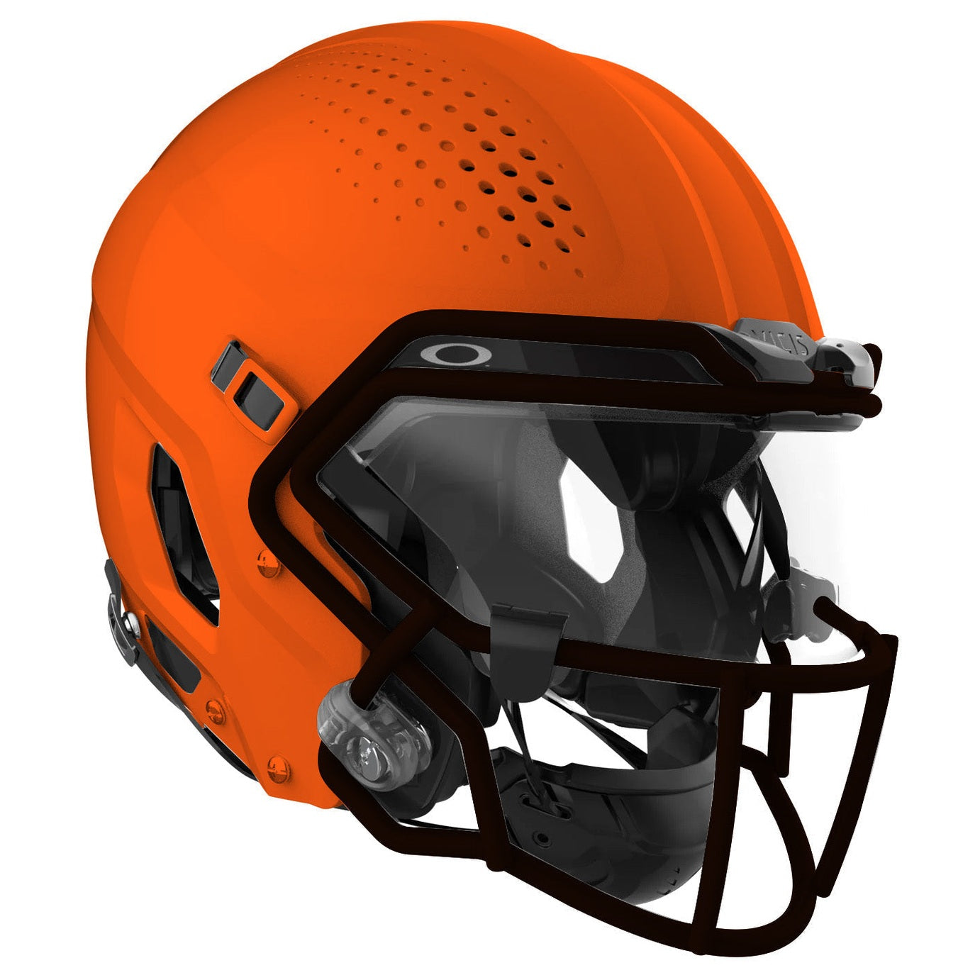 Vicis Adult Zero2 QB Elite Football Helmet with Titanium Facemask & Oakley Eyeshield