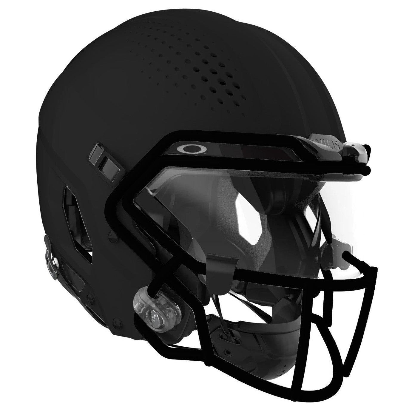 Vicis Adult Zero2 QB Elite Football Helmet with Titanium Facemask & Oakley Eyeshield