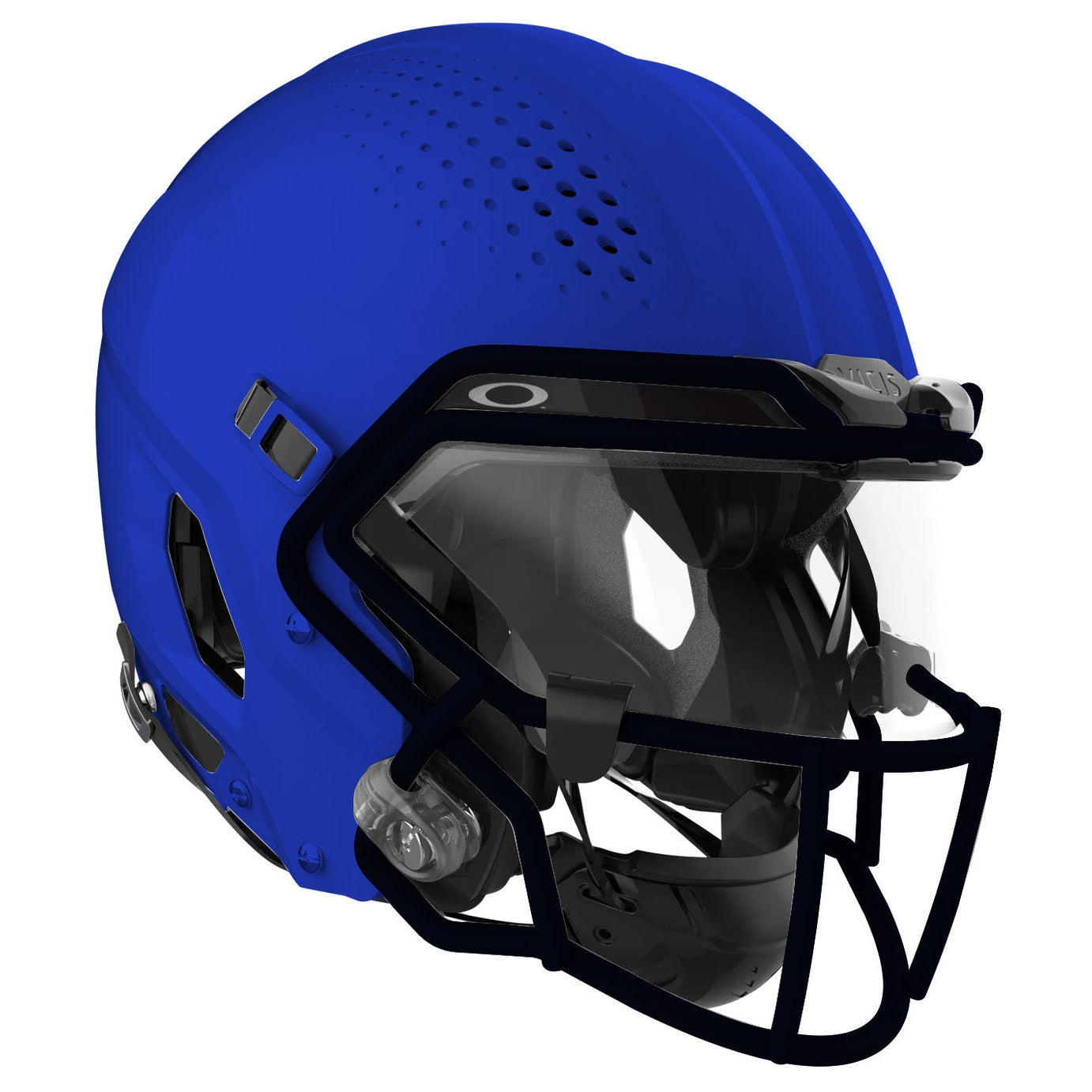 Vicis Adult Zero2 QB Elite Football Helmet with Titanium Facemask & Oakley Eyeshield