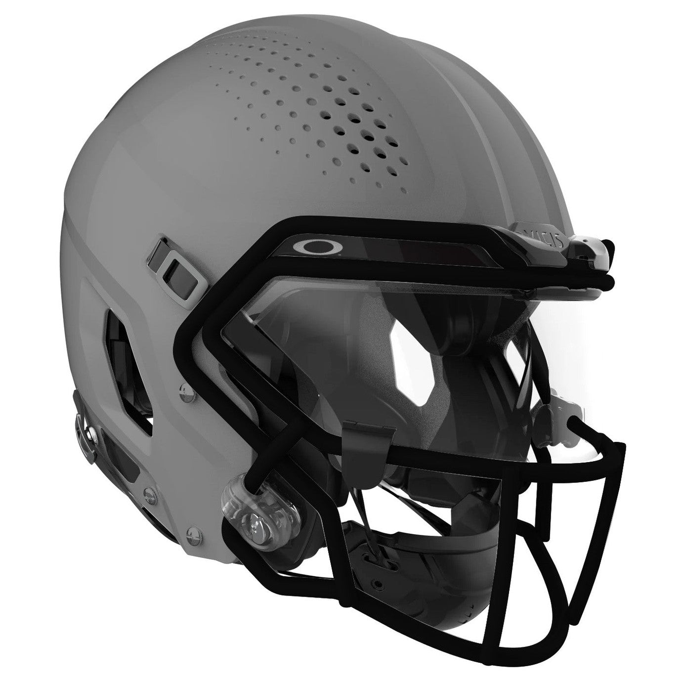 Vicis Adult Zero2 QB Elite Football Helmet with Titanium Facemask & Oakley Eyeshield