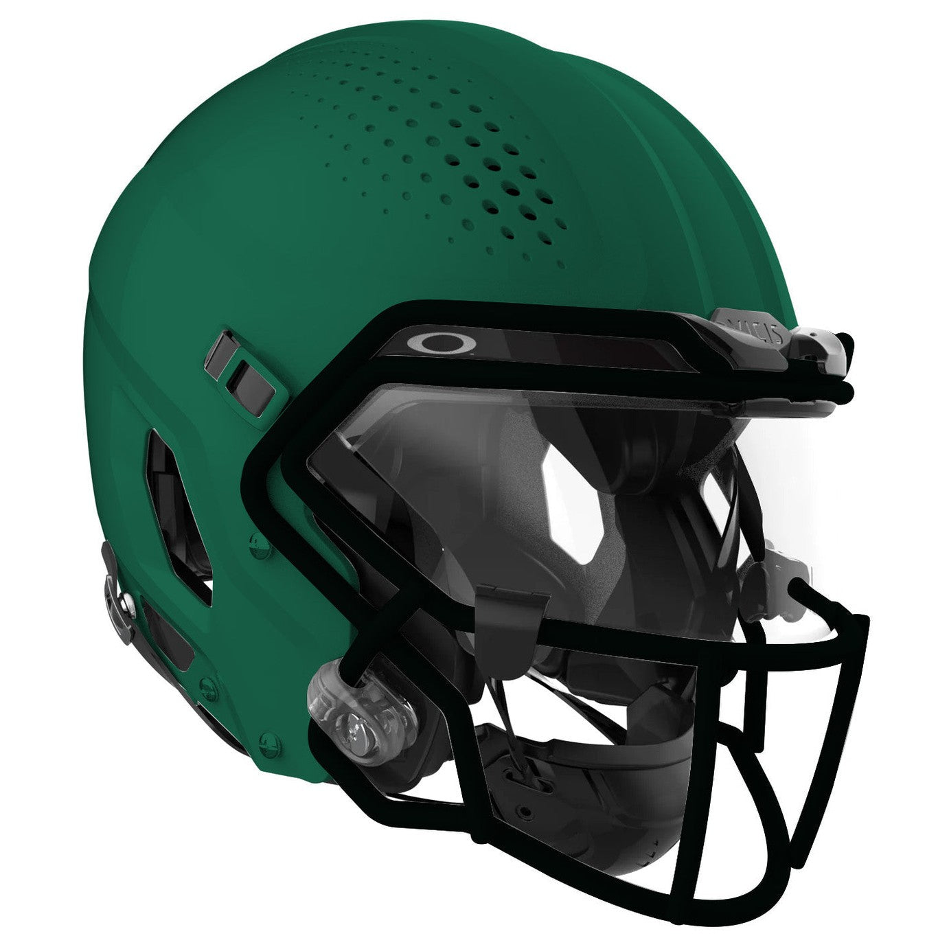 Vicis Adult Zero2 QB Elite Football Helmet with Titanium Facemask & Oakley Eyeshield