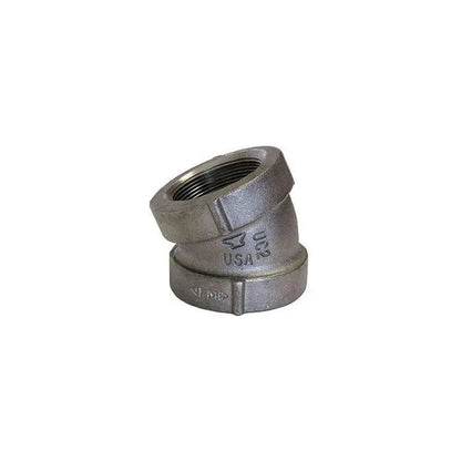 22.5 Degree Elbow Cast Iron DOM Threaded Fitting