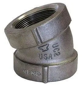 22.5 Degree Elbow Cast Iron DOM Threaded Fitting