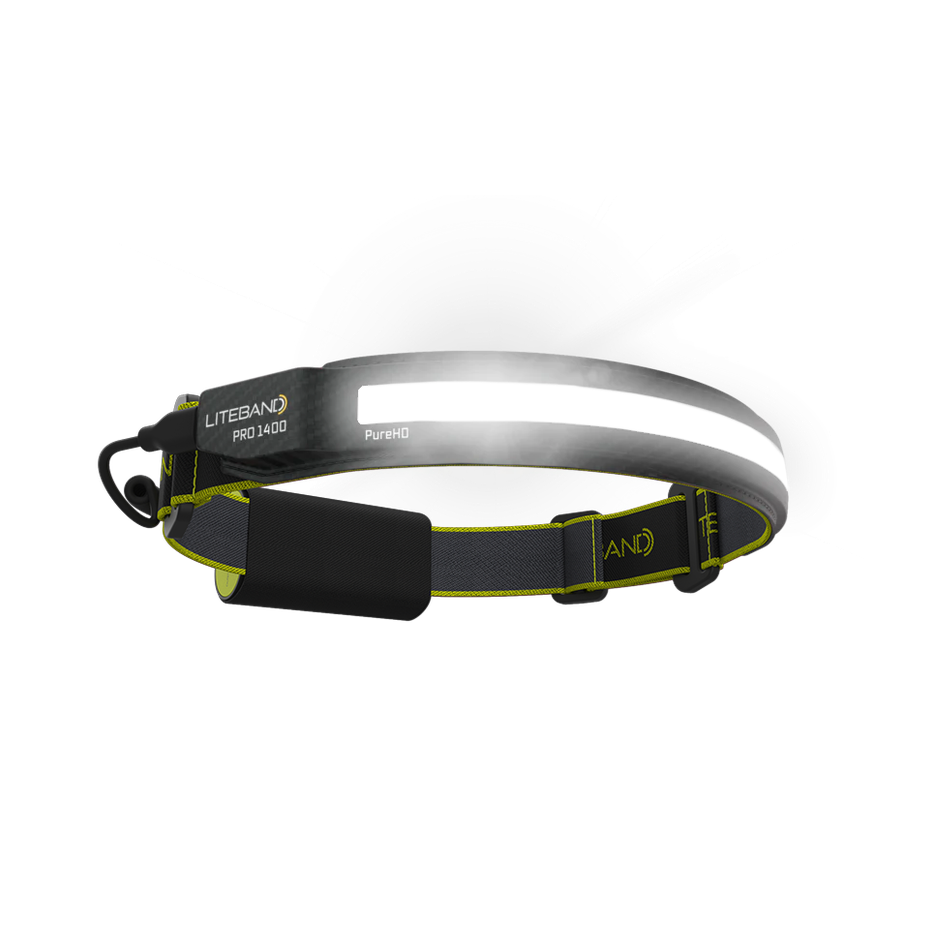 PRO 1400 Lumen PureHD™ Wide Beam Rechargeable Headlamp
