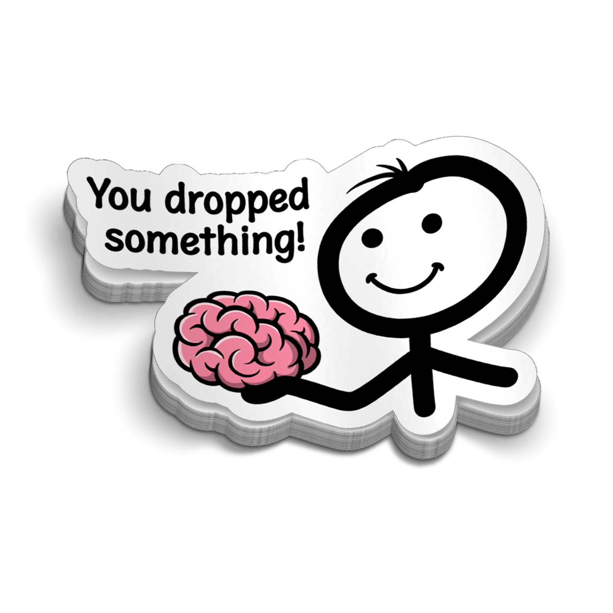 Dropped Something -  Five Inch Decal