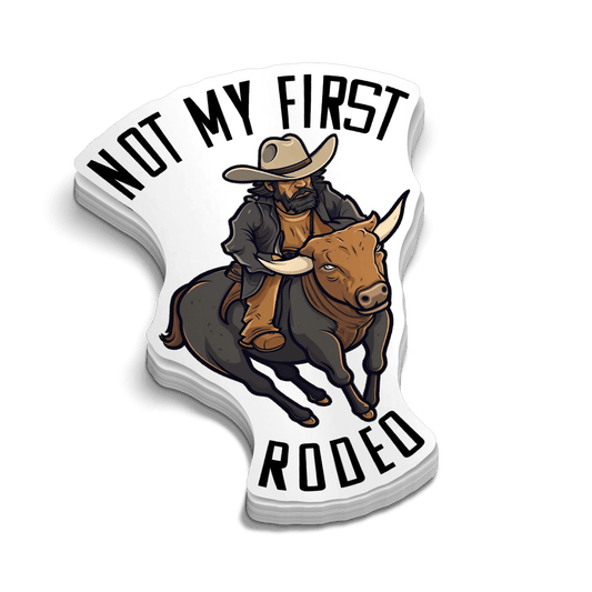 First Rodeo - Hard Hat Decal
