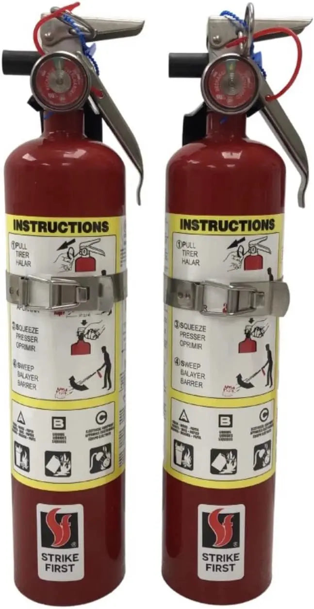 2.75 lb 10BC Fire Extinguisher With Vehicle Bracket