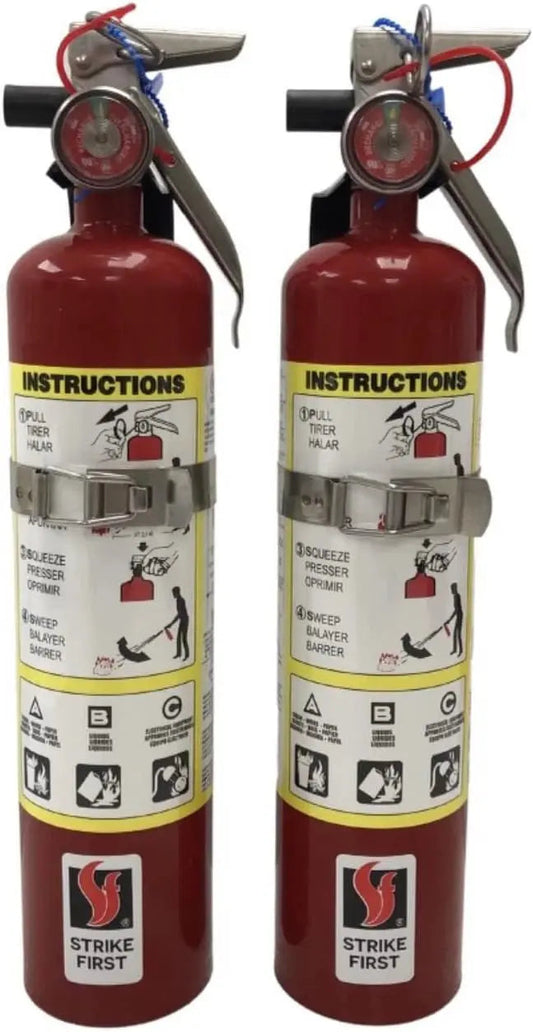 2.75 lb 10BC Fire Extinguisher With Vehicle Bracket