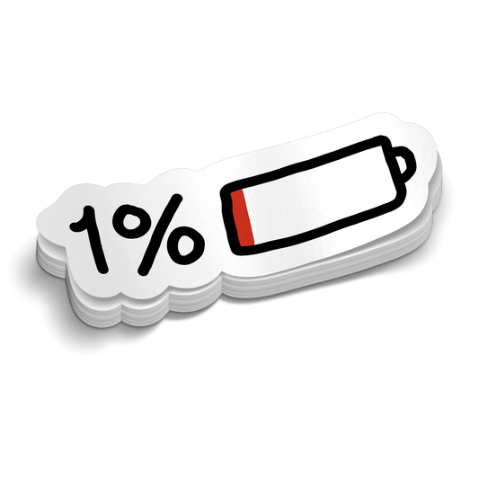 1%  -  Hard Hat Decal