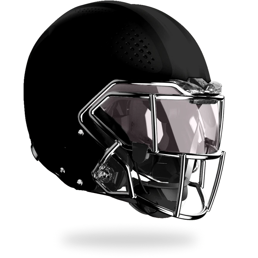 Vicis Adult Zero2 Elite Football Helmet with Titanium Facemask & Oakley Eye Shield