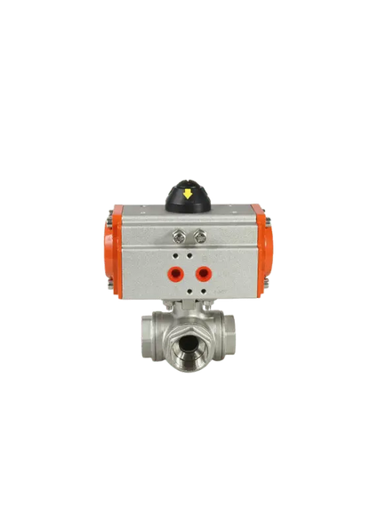 3-Way Globe Valve 1/4" Efficient Flow Control